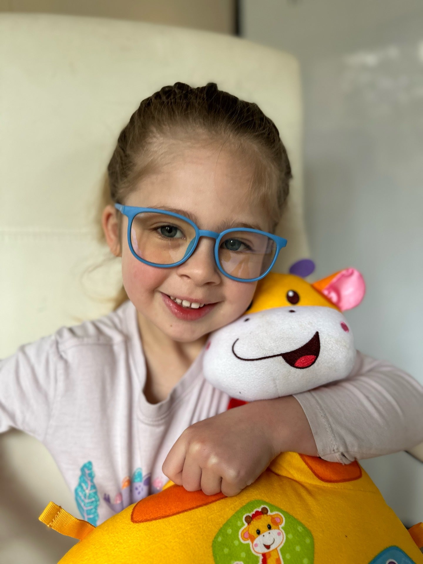 Sky Blue Light Glasses for Kids